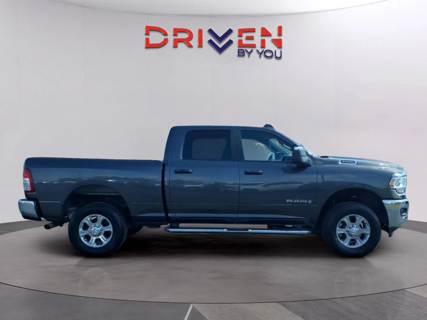 Used 2024 Granite Crystal Metallic Clearcoat Ram Big Horn image 6
