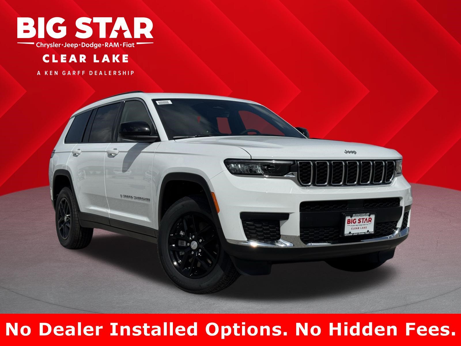 New 2026 Bright White Clear-Coat Exterior Paint Jeep Laredo image 1