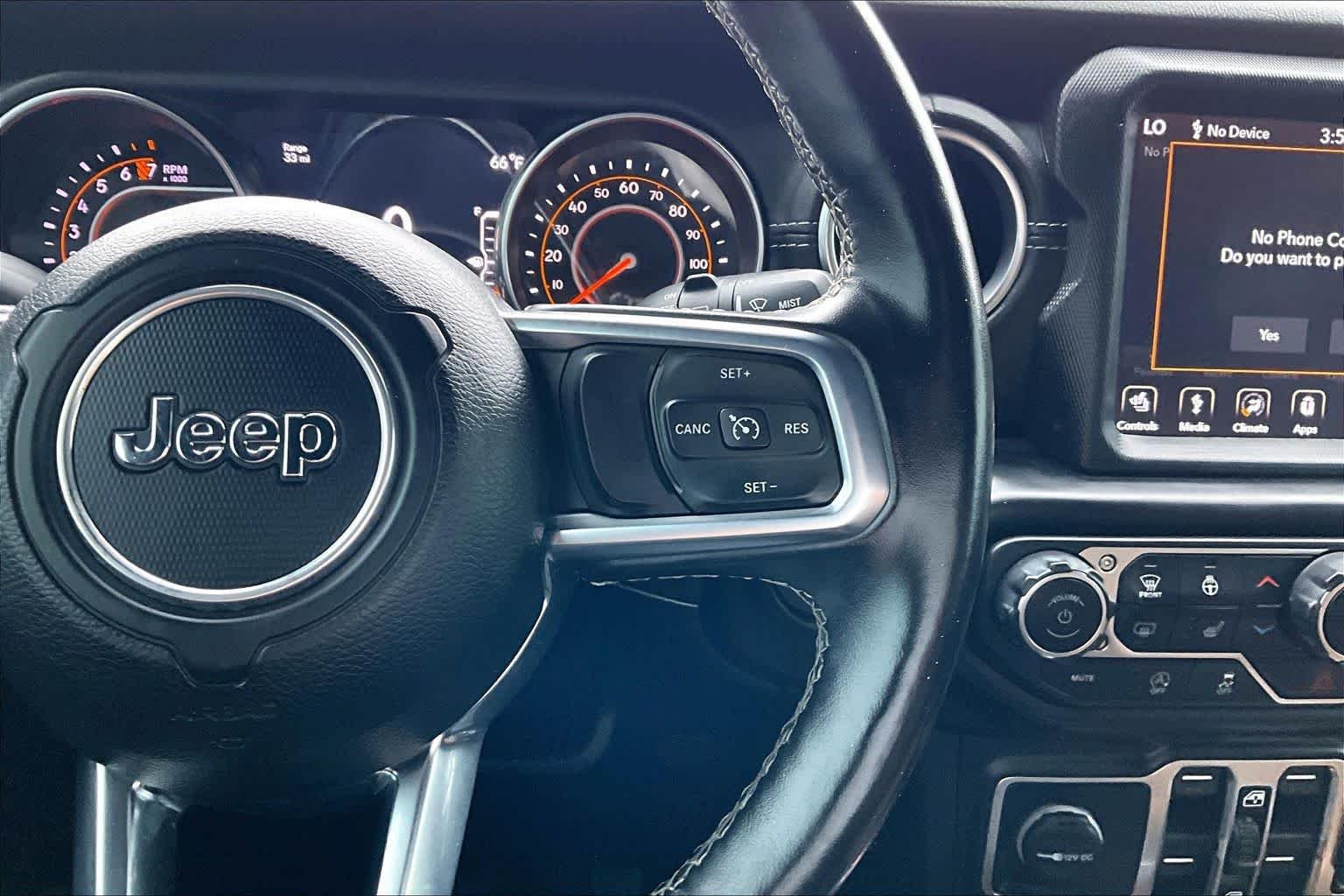 Used 2020 Black Clearcoat Jeep Sahara image 25