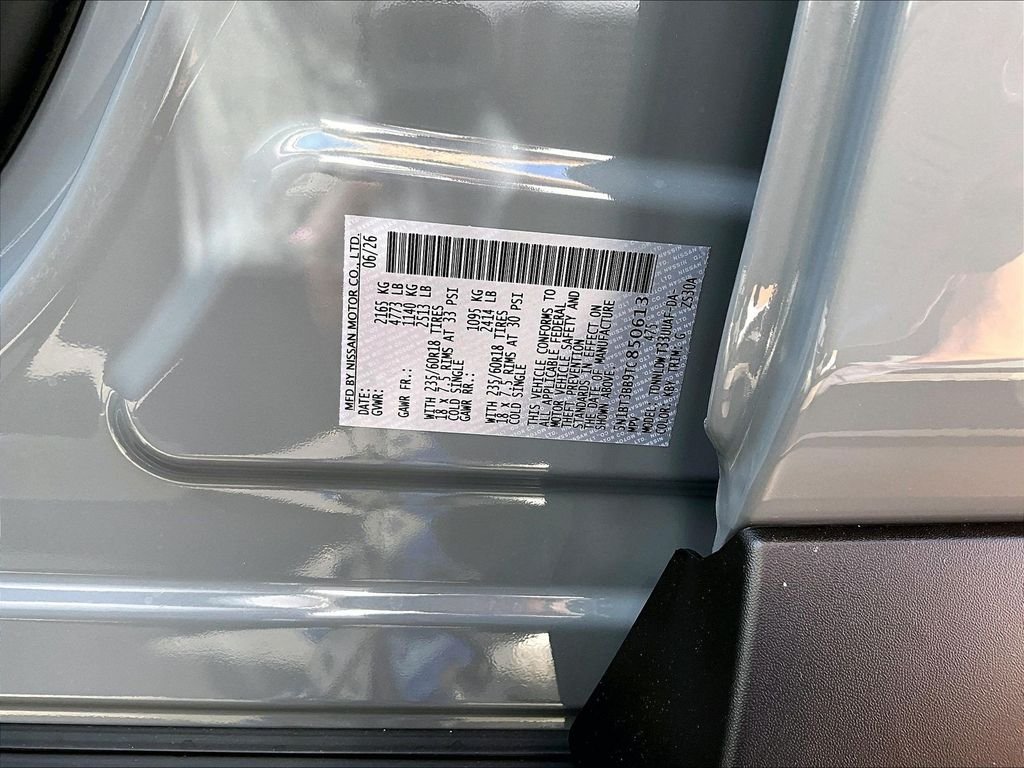 New 2026 Gray Nissan SV image 14