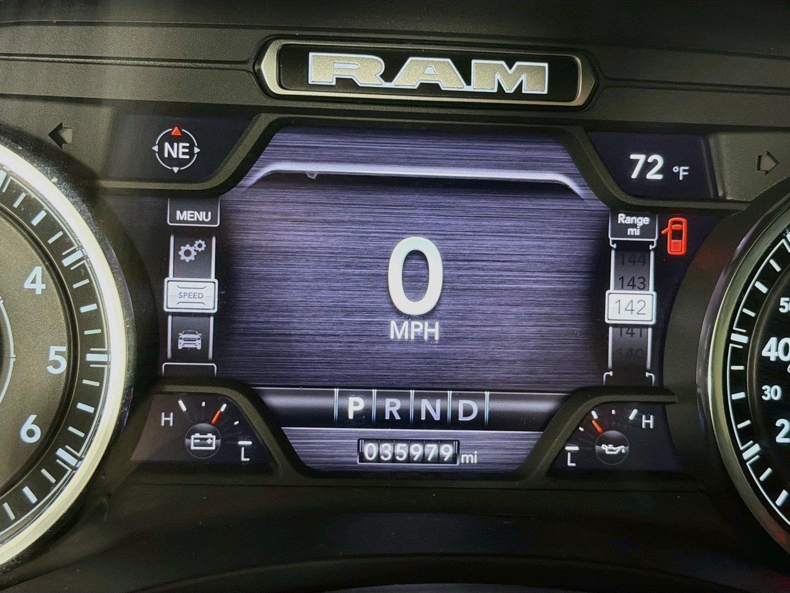 Used 2023 Diamond Black Crystal Pearlcoat Ram Big Horn image 18