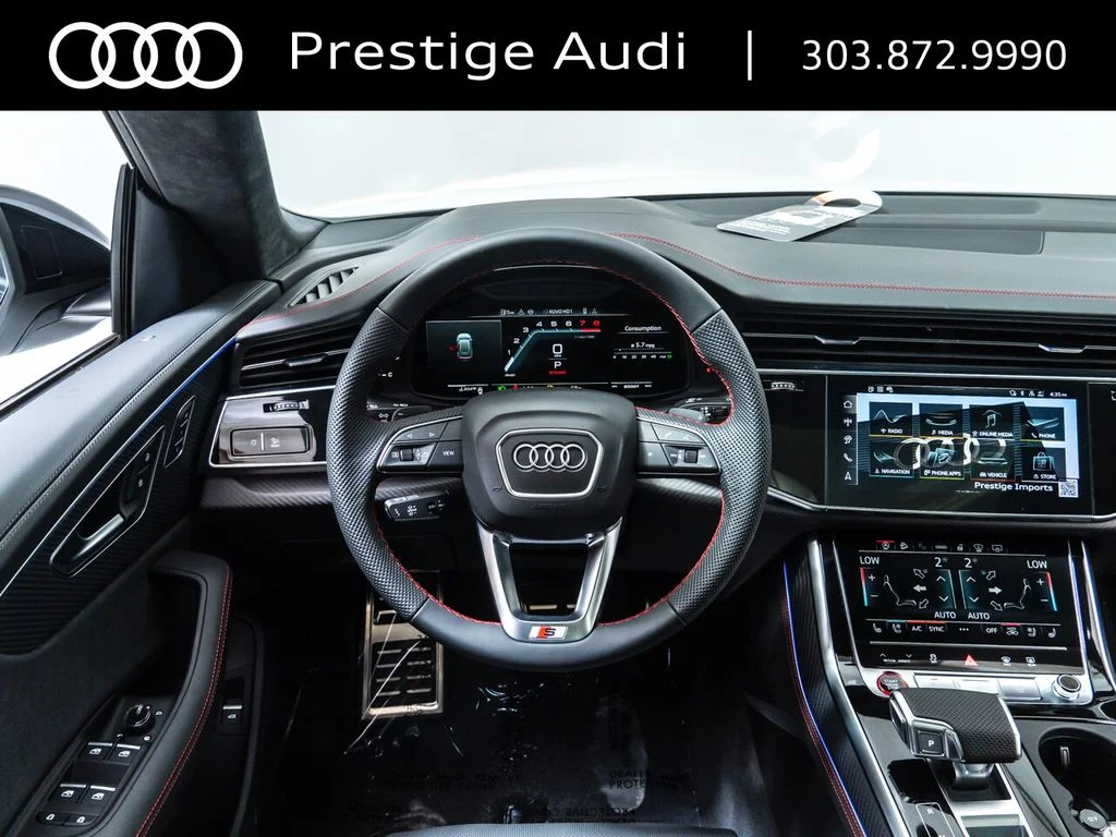New 2026 Glacier White Metallic Audi 4.0T Prestige image 14