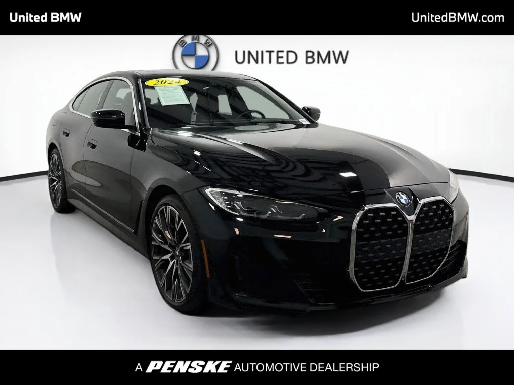 Used 2024 Jet Black BMW 430i Gran Coupe image 3