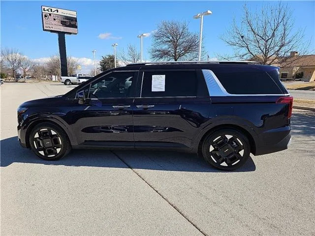 Used 2025 Deep Chroma Blue KIA EX Passenger image 2