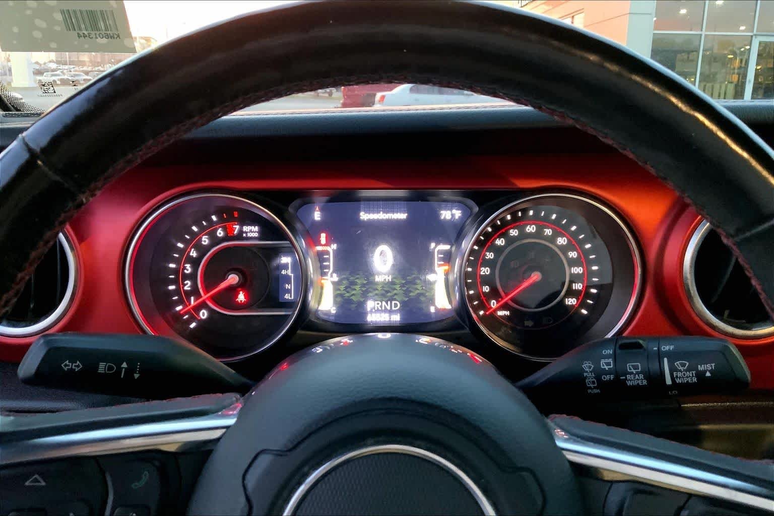Used 2019 Bright White Clearcoat Jeep Rubicon image 23