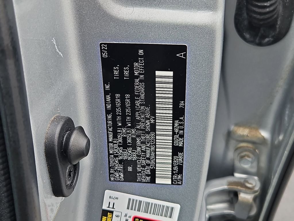 Used 2022 Celestial Silver Metallic Toyota XLE image 32