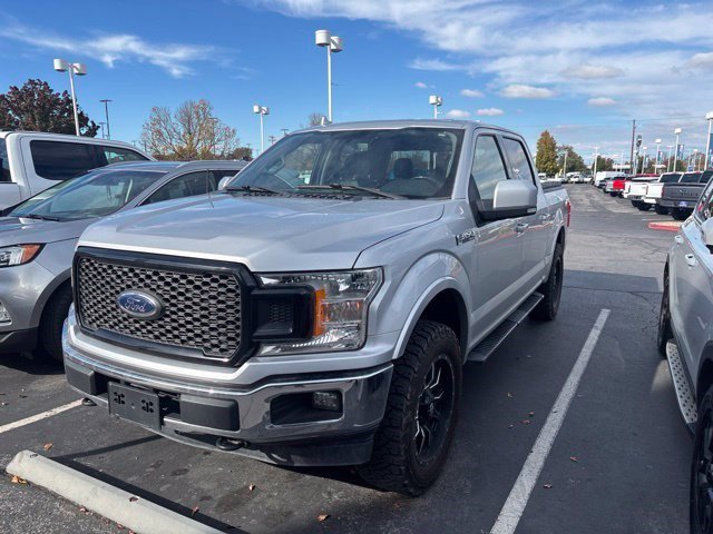 Used 2018 Ingot Silver Metallic Ford LARIAT image 1