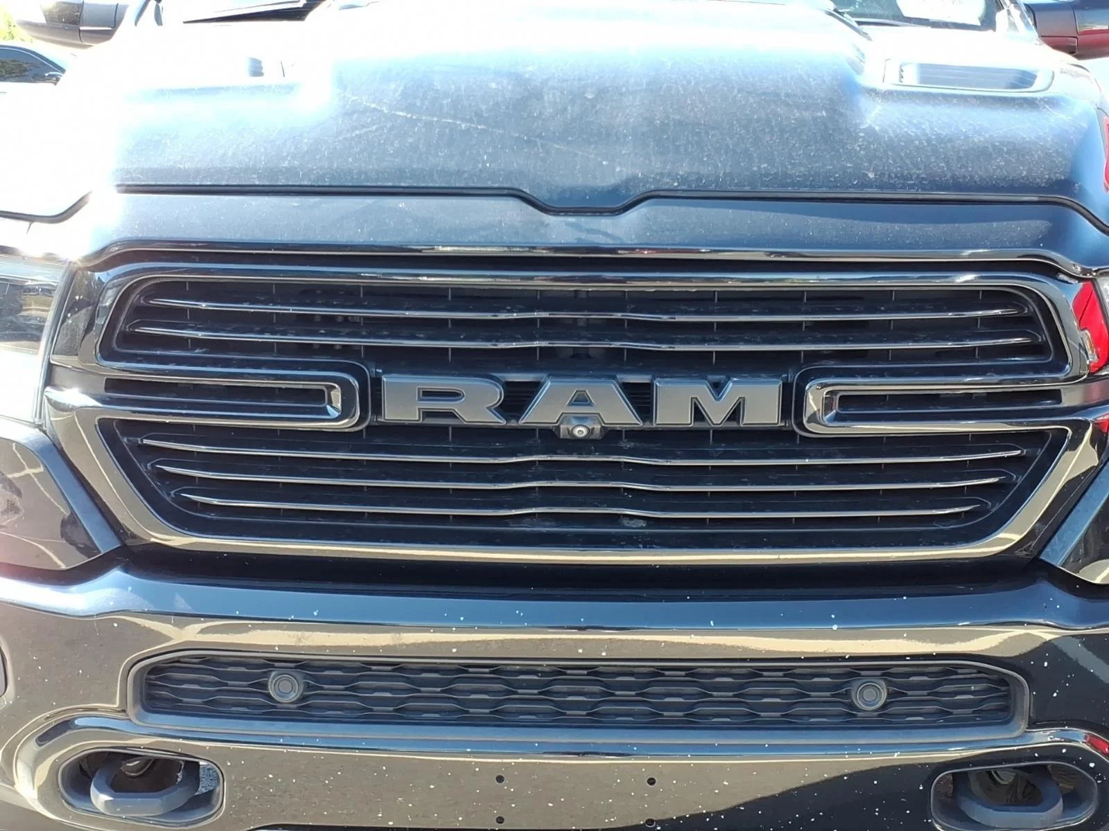 Used 2022 Diamond Black Crystal Pearlcoat Ram Laramie image 5