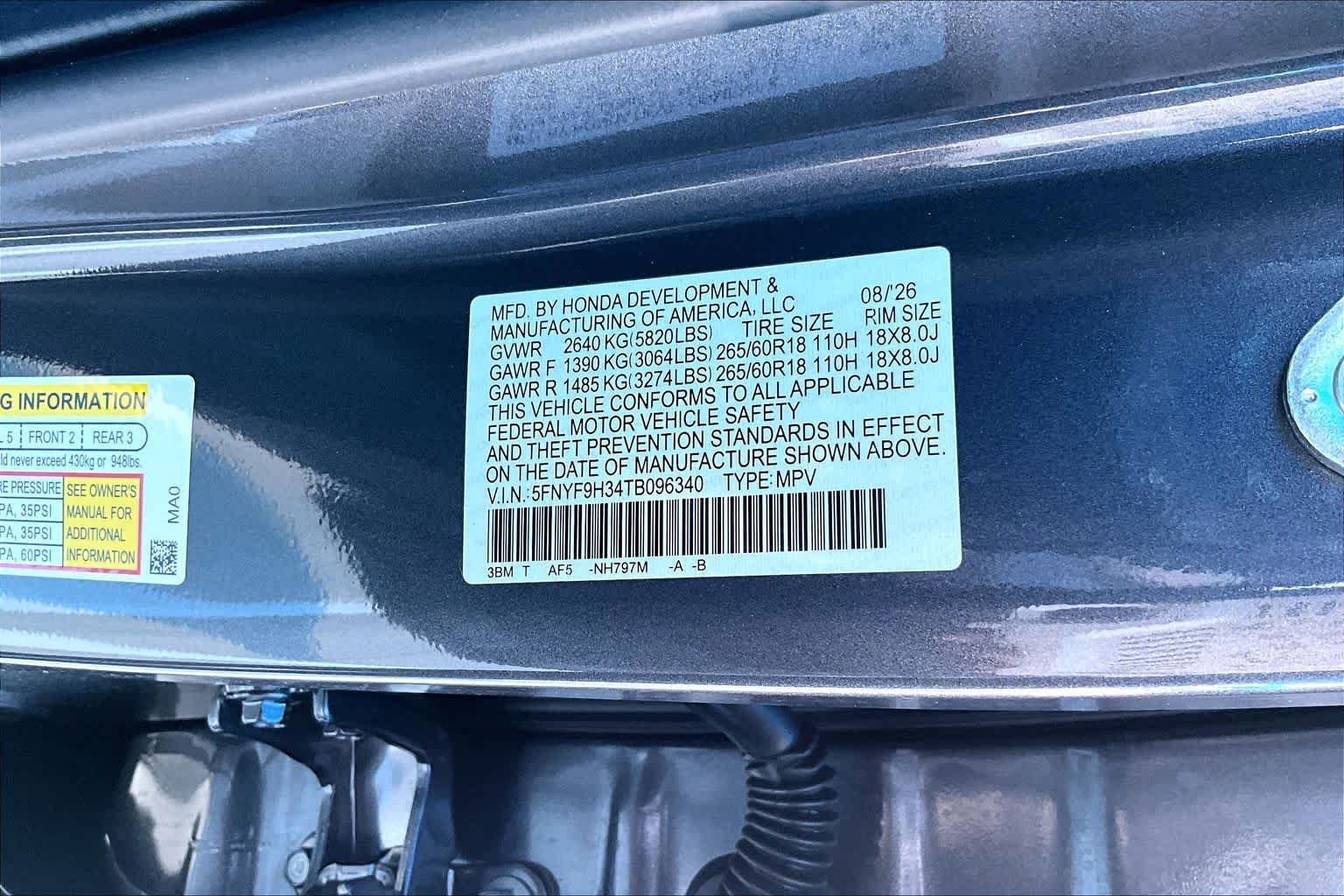 New 2026 Modern Steel Metallic Honda RTL Towing image 20