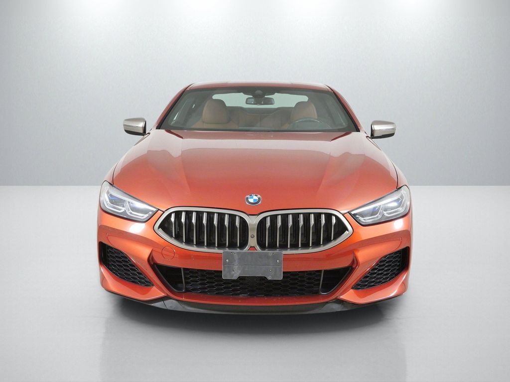 Used 2019 Sunset Orange Metallic BMW M850i xDrive image 3