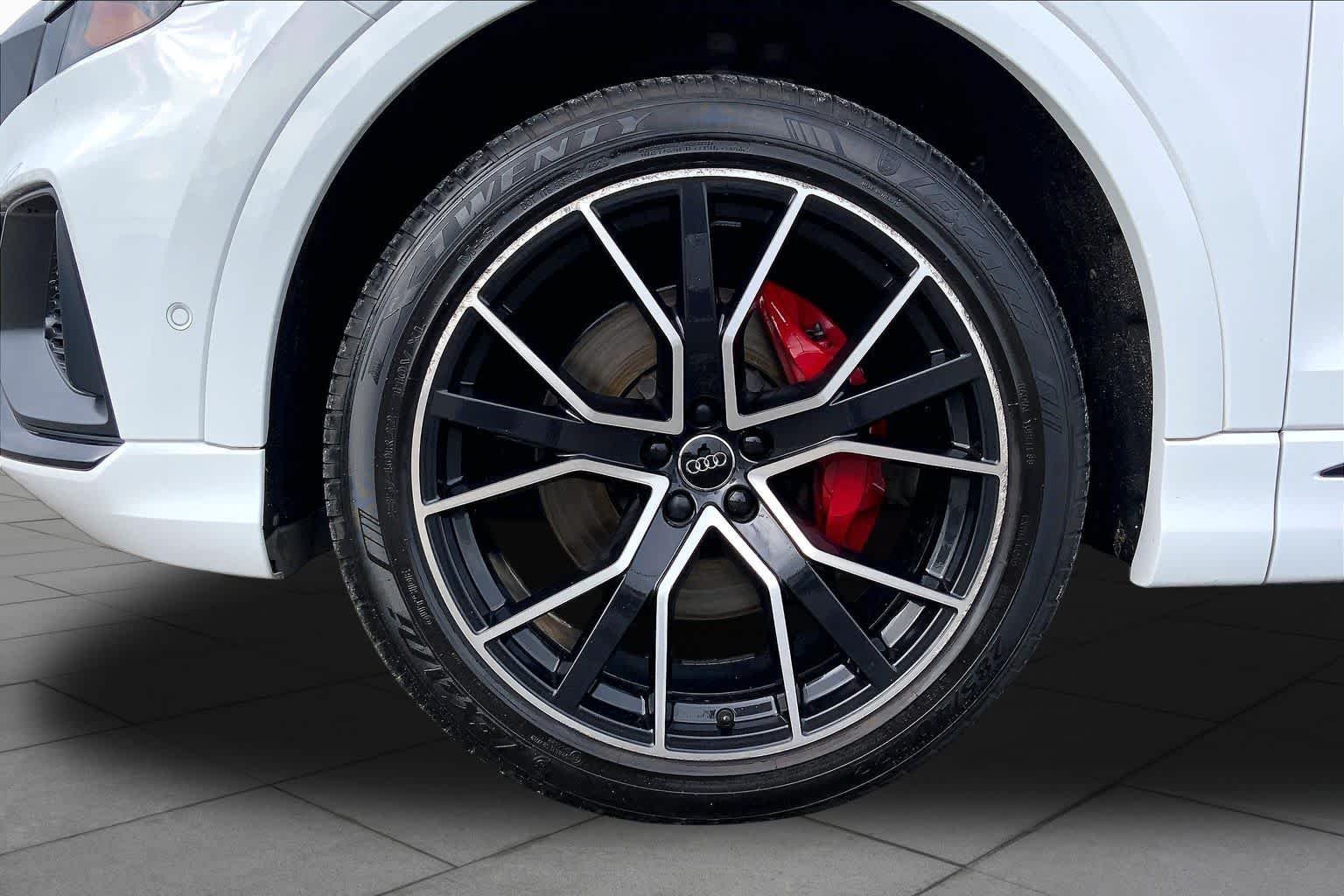 Used 2020 Glacier White Metallic Audi Premium Plus image 11