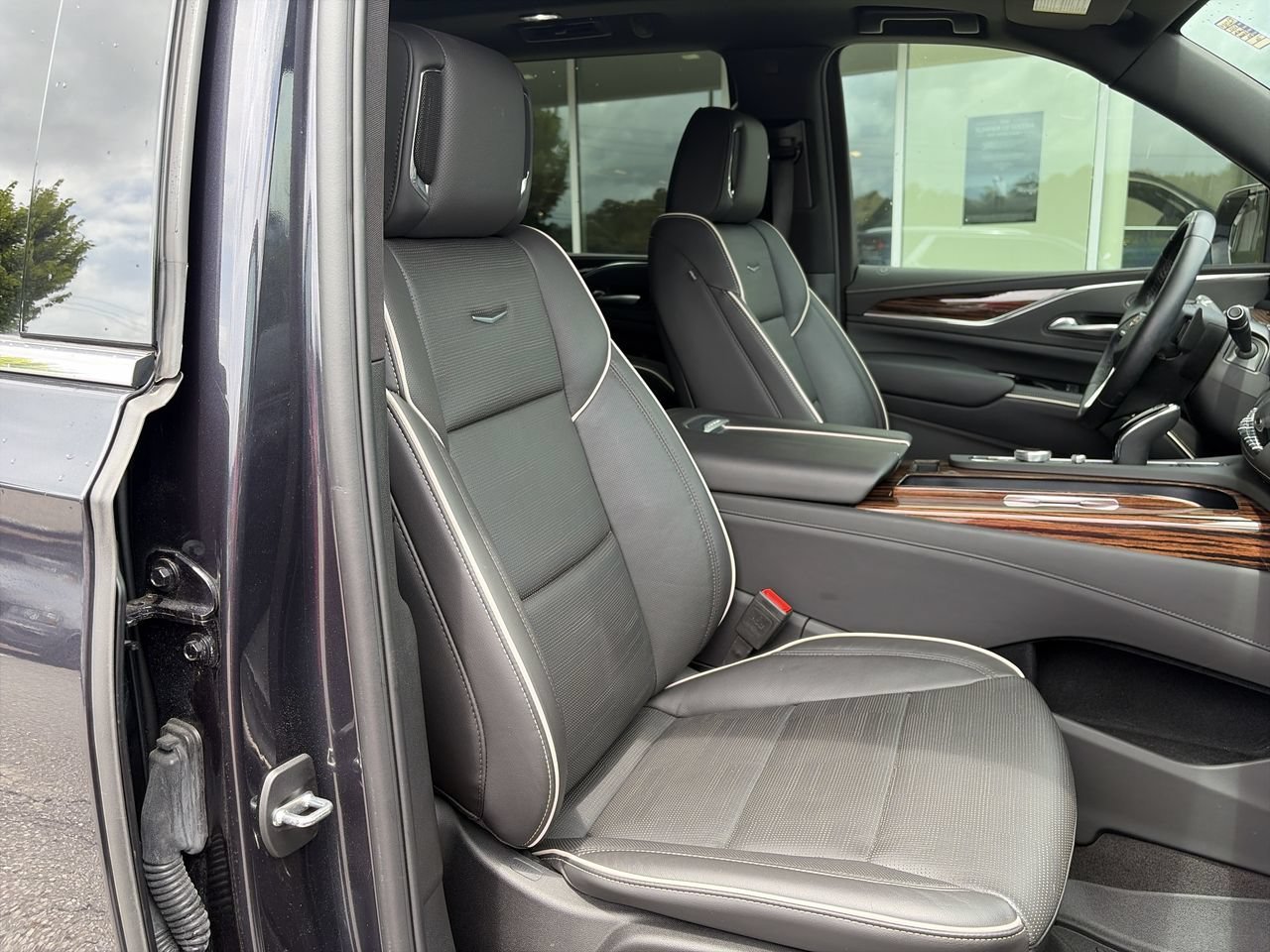 Used 2024 Galactic Gray Metallic Cadillac 4WD Premium Luxury image 37