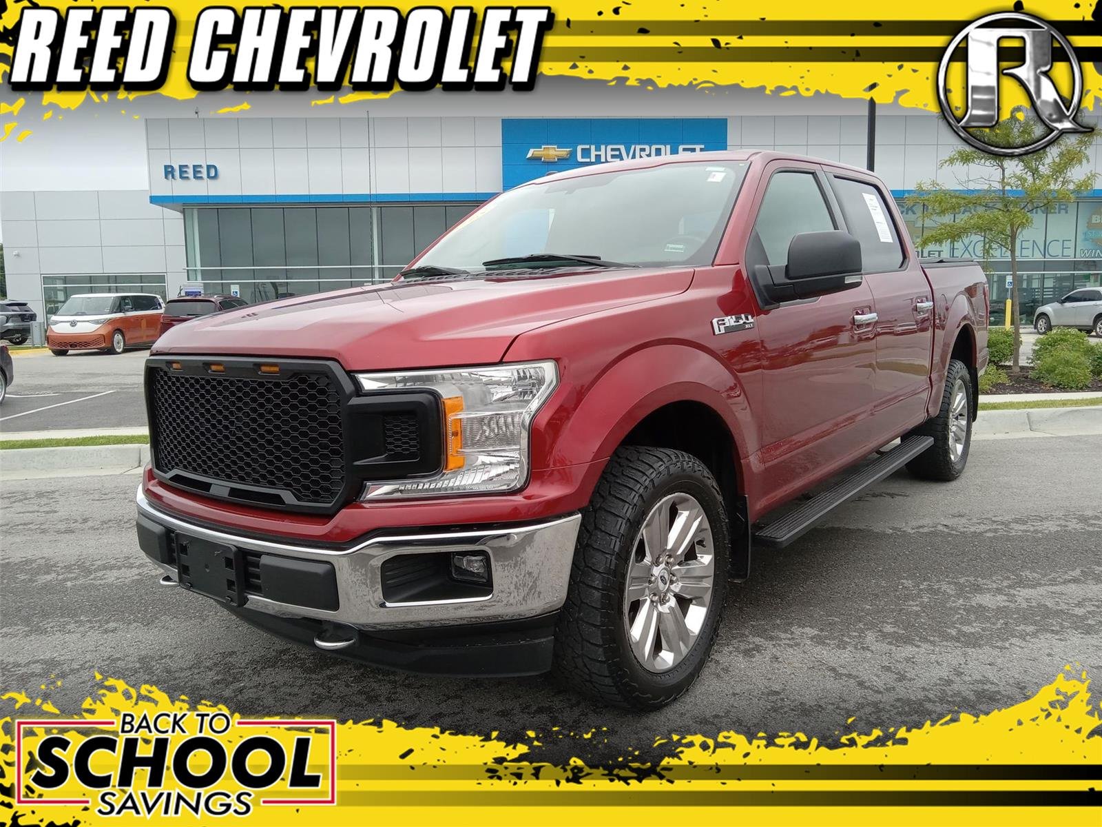Used 2018 Red Ford XLT image 1
