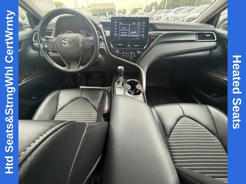 Certified Used 2022 PREDAWN GRAY MICA Toyota SE image 12