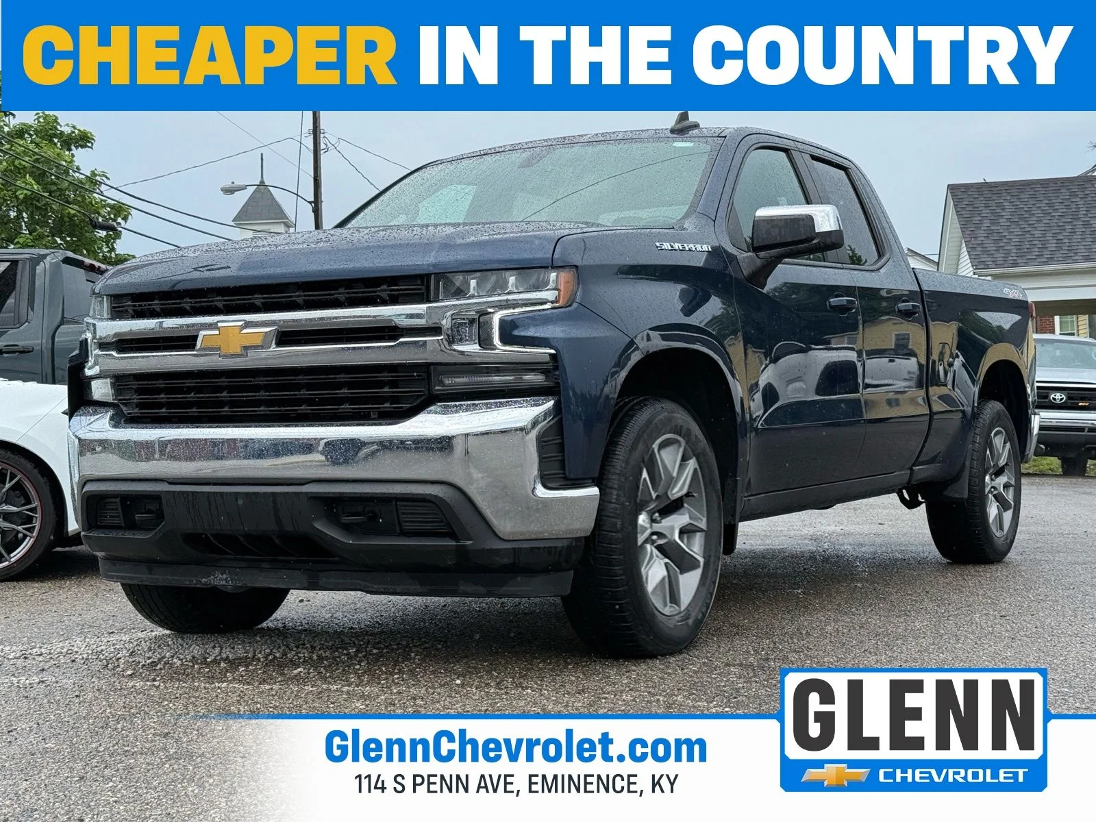 Used 2022 Blue Chevrolet LT image 1