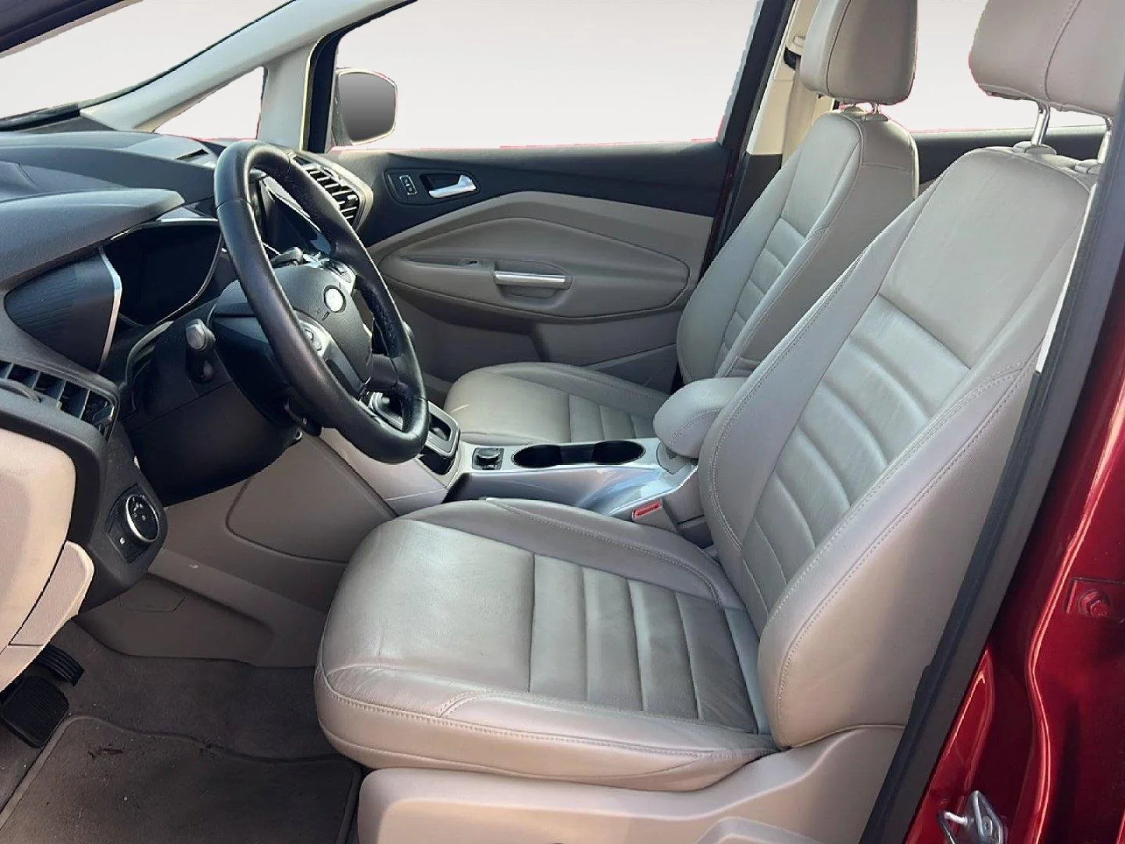 Used 2015 Ruby Red Metallic Tinted Clearcoat Ford SEL image 8