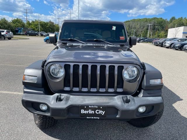 Used 2018 Crystal Metallic Jeep Unlimited Sport S image 2