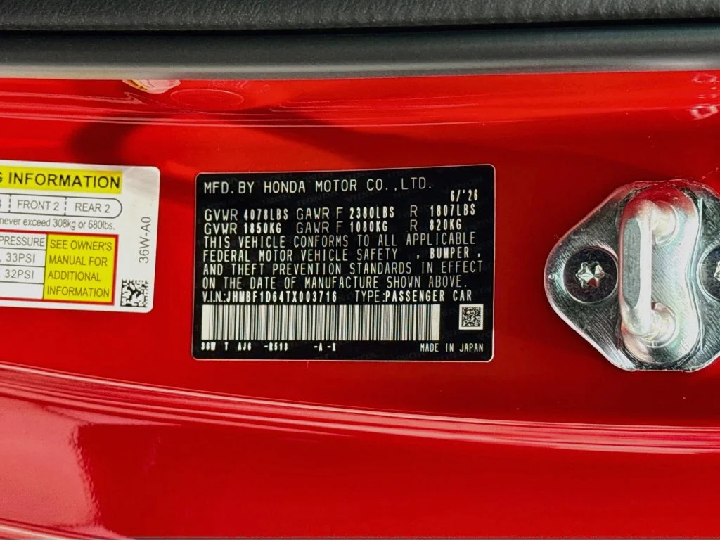 New 2026 Rallye Red Honda  image 32