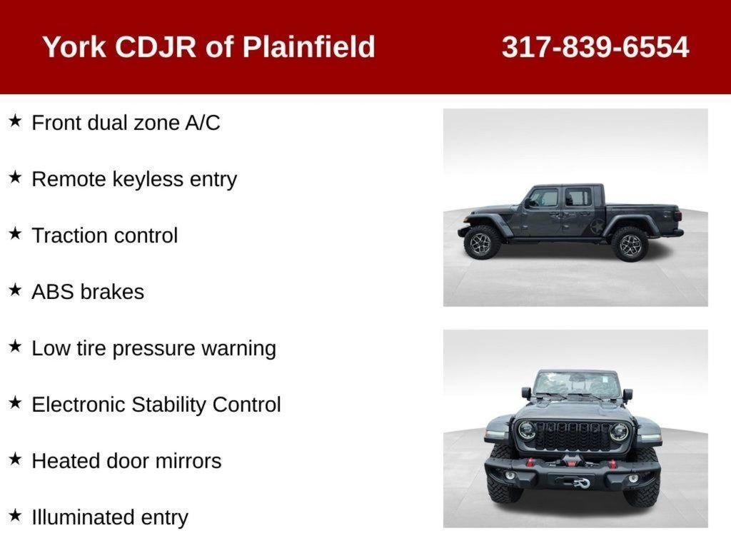 New 2026 Granite Crystal Metallic Clear-Coat Exterior Paint Jeep Rubicon X image 6