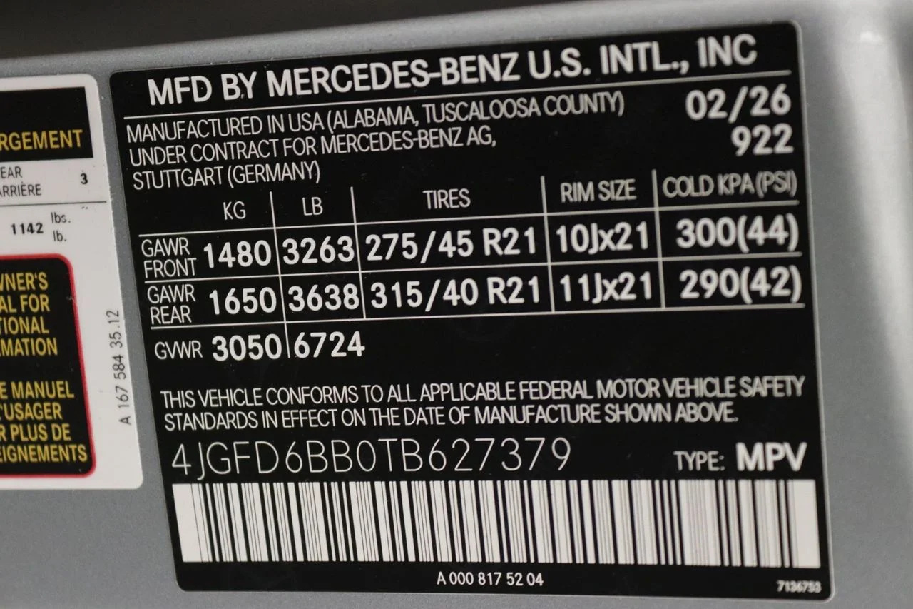 New 2026 Cirrus Silver Metallic Mercedes-Benz 53 AMG® 4MATIC® image 9
