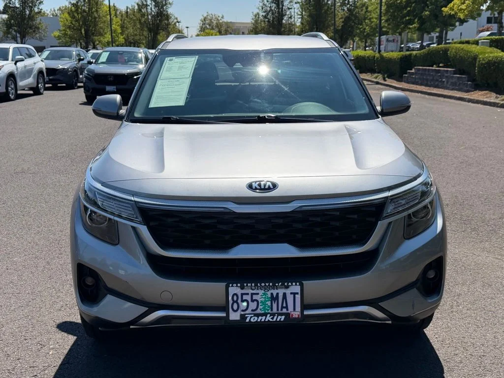 Used 2021 Steel Gray Kia S image 3