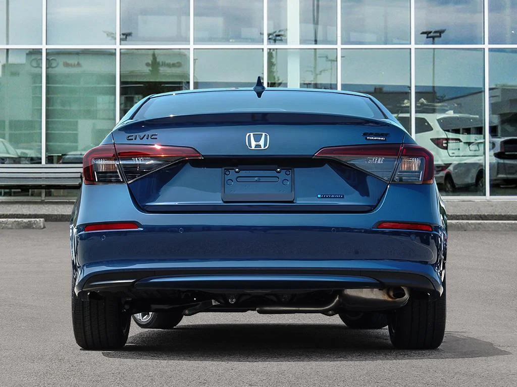 New 2026 Blue Lagoon Pearl Honda SPORT TOURING The Civic — fully loaded,fully effi image 5