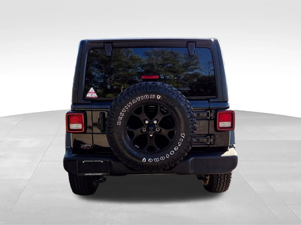 Used 2021 Black Jeep Unlimited Willys image 6