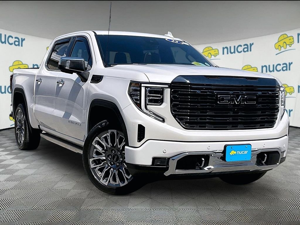 Used 2023 White GMC Denali Ultimate image 1
