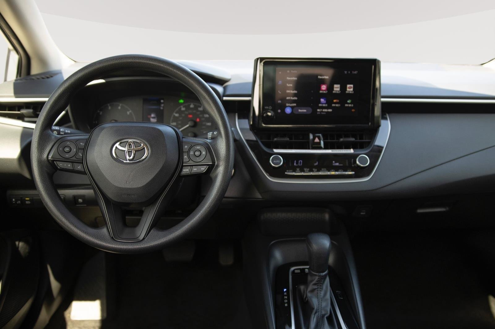 Used 2024 Classic Silver Metallic Toyota Hybrid LE image 3