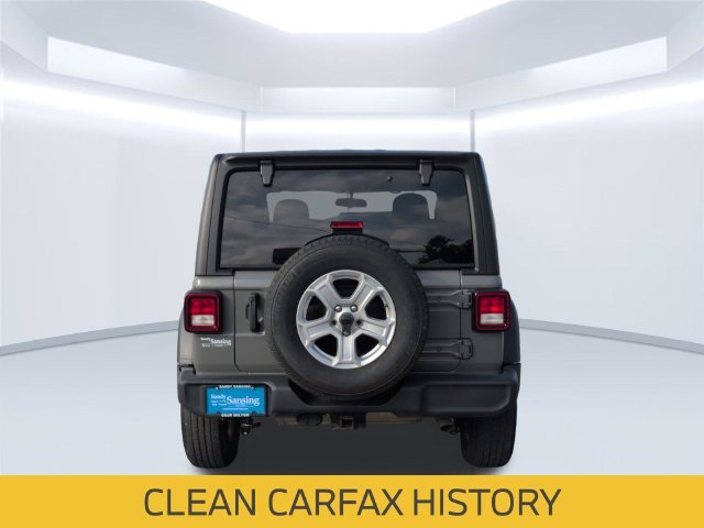 Certified Used 2022 Gray Jeep Sport S image 4