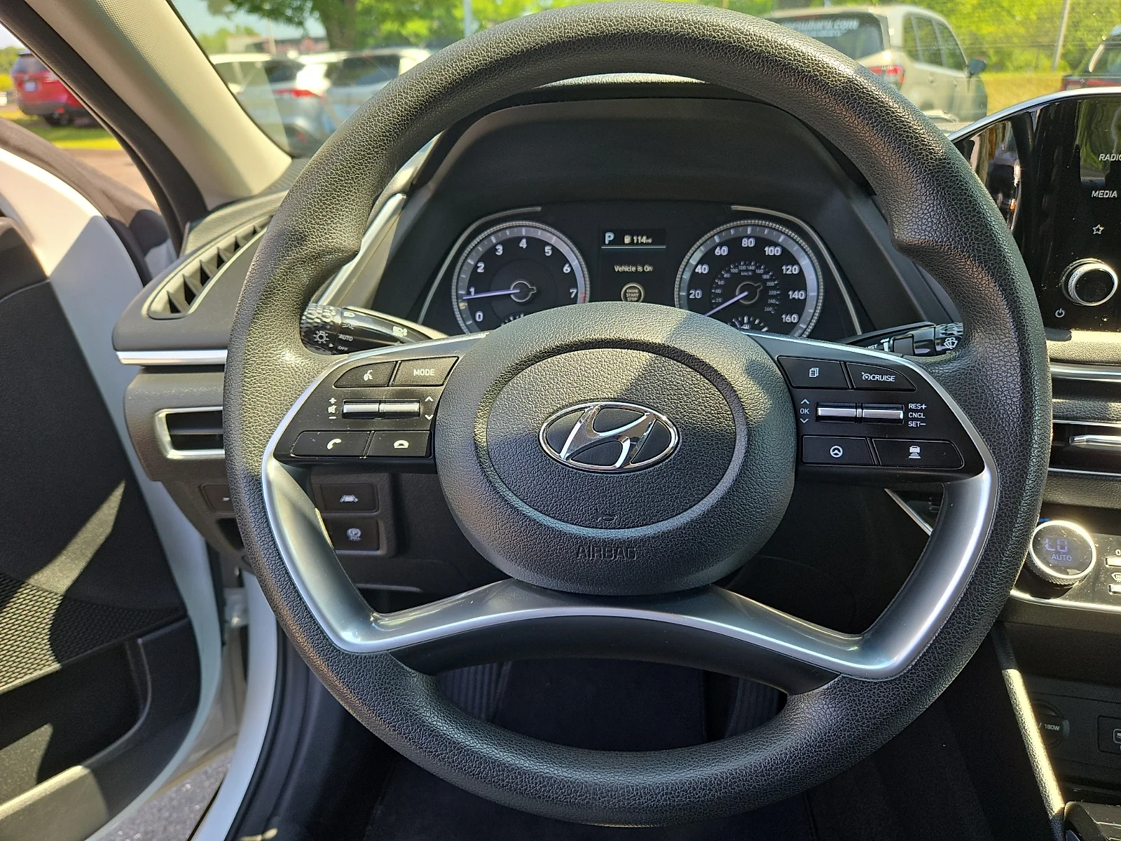 Used 2021 Quartz White - WW8 Hyundai SEL image 18
