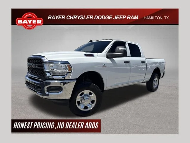 Used 2024 Bright White Clearcoat Ram Tradesman image 1