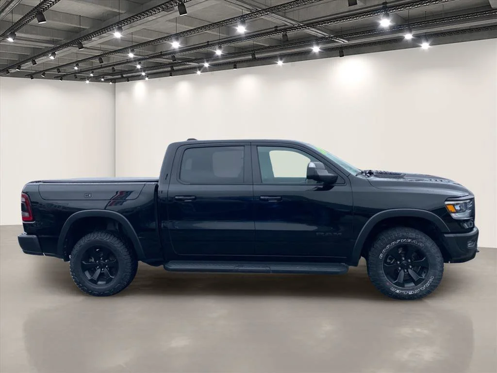 Used 2023 Diamond Black Crystal Pearlcoat Ram Rebel image 8