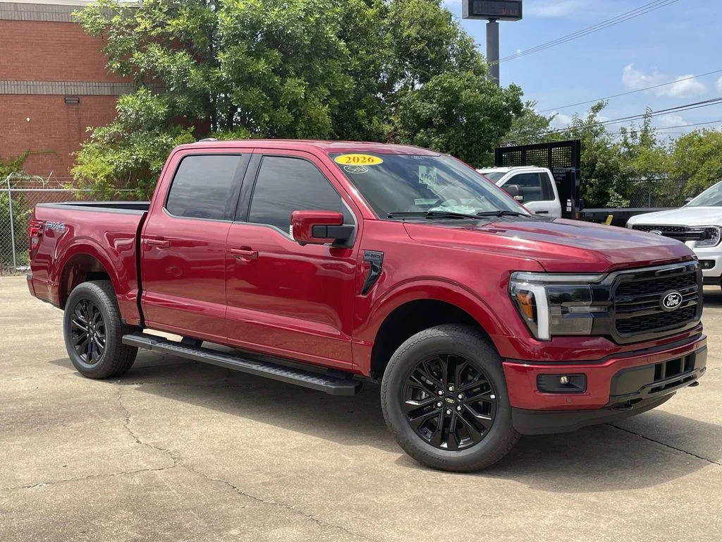 New 2026 Ruby Red Metallic Tinted Clearcoat Ford Lariat® image 1