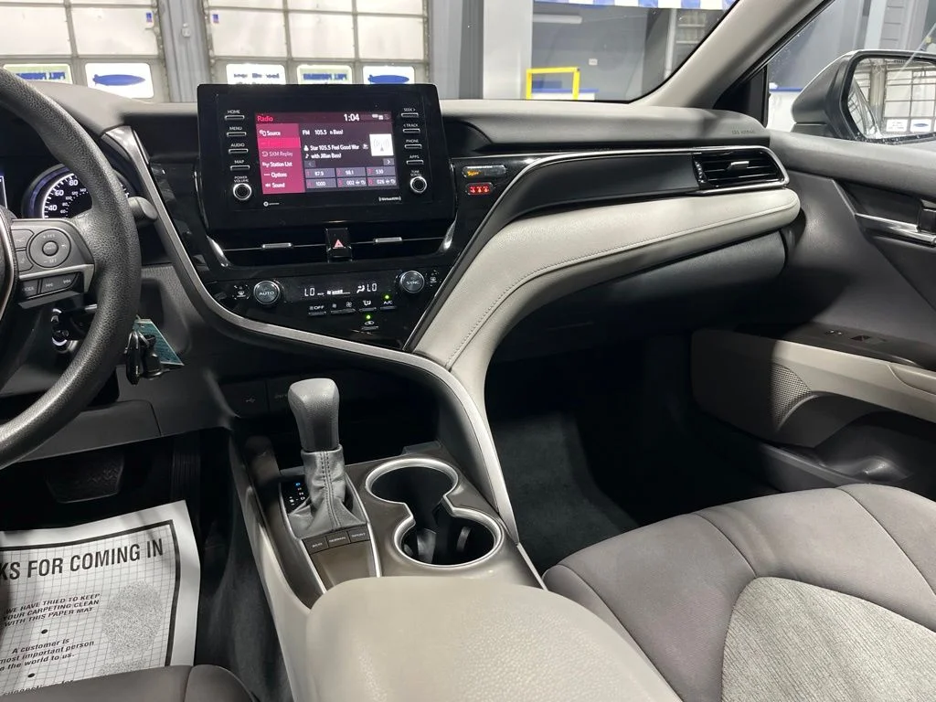 Used 2023 Celestial Silver Metallic Toyota LE image 22