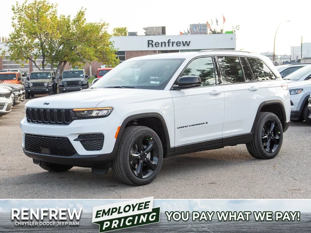 2025 Jeep Grand Cherokee Altitude* 4x4, Sunroof, Trailer Tow Pkg, Remote Start
