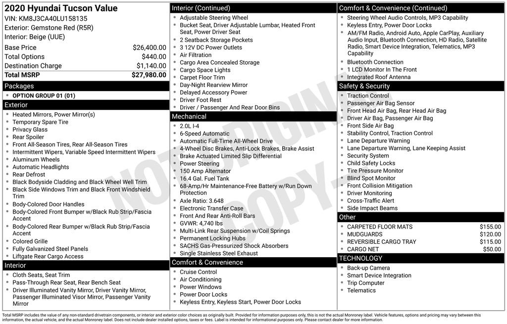 2020 Hyundai Tucson Value - Photo 6