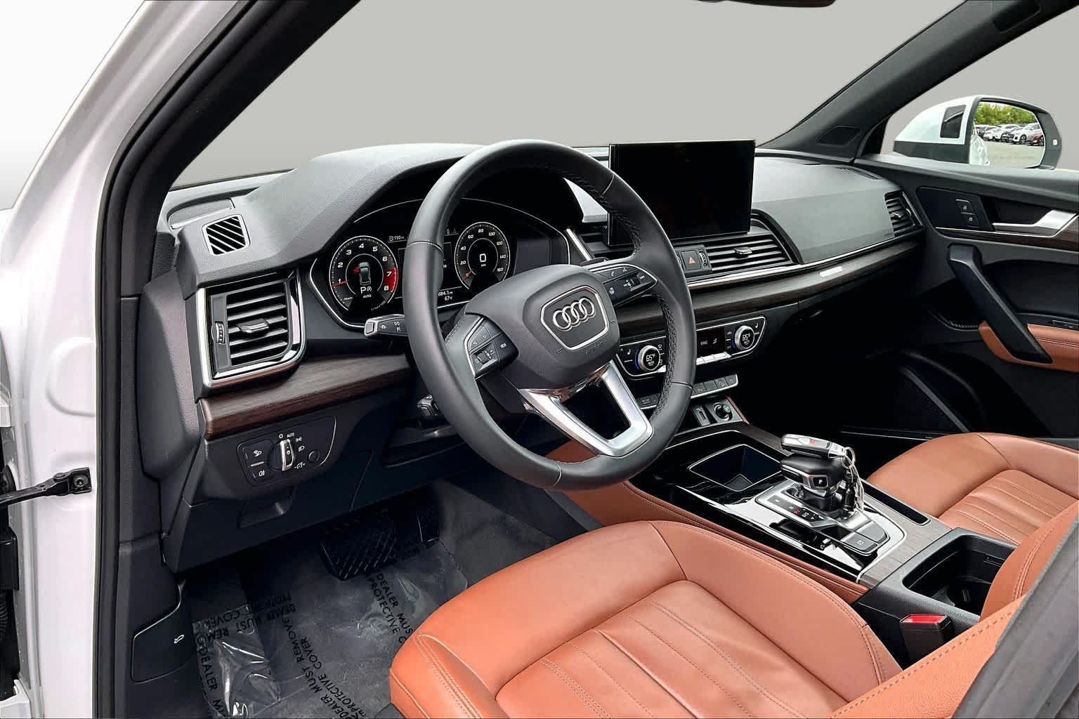 Used 2021 Glacier White Metallic Audi Premium Plus image 17
