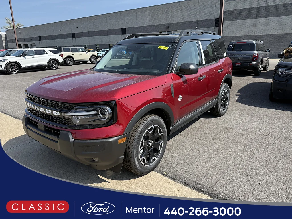 New 2026 Ruby Red Metallic Tinted Clearcoat Ford Outer Banks® image 1