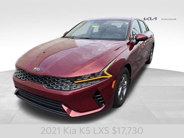Certified Used 2021 Passion Red Kia LXS image 4