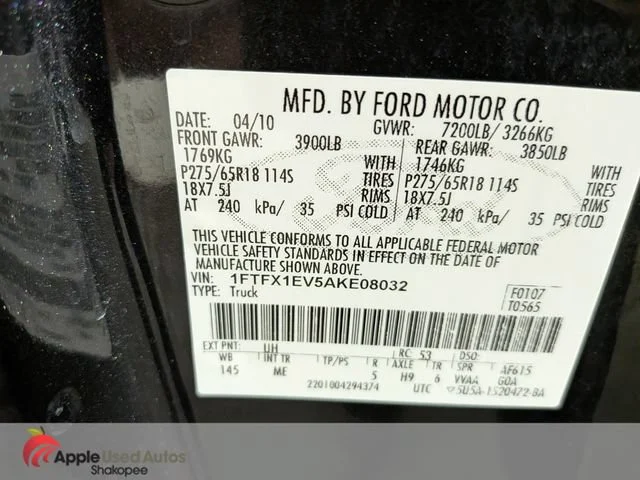 Used 2010 Black Ford XLT image 45