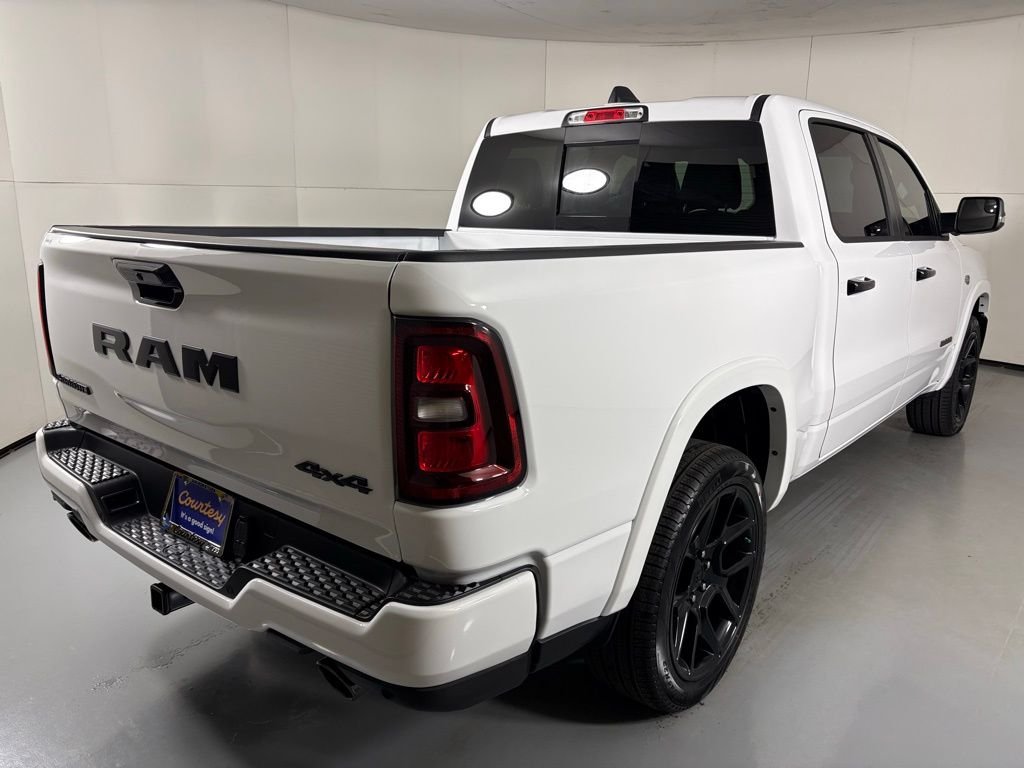 New 2026 Bright White Clear-Coat Exterior Paint RAM Laramie image 8