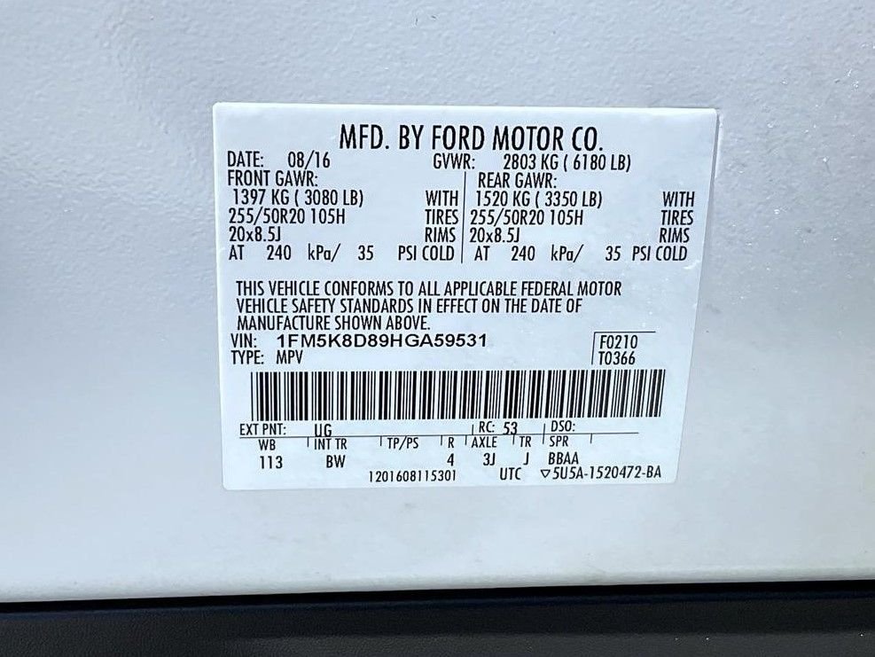 Used 2017 White Ford XLT image 28