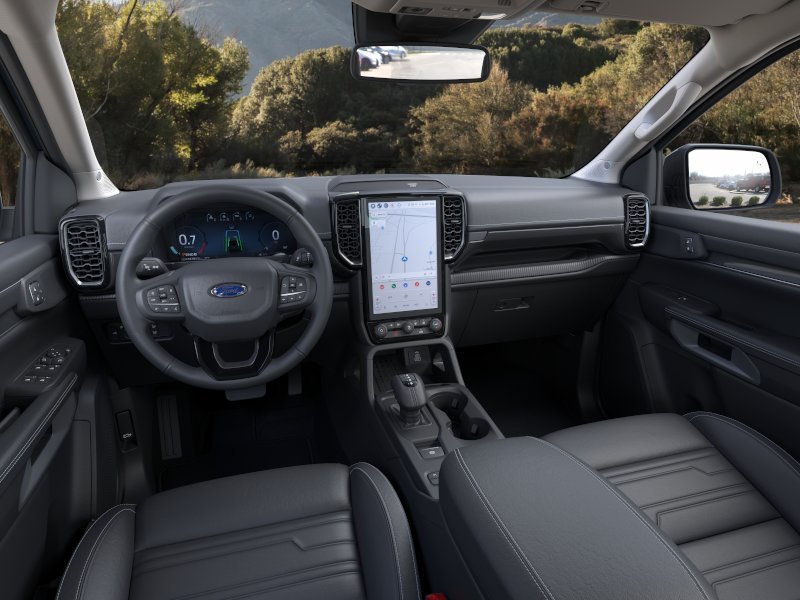 New 2025 Azure Gray Metallic Tri-coat Ford LARIAT® image 9