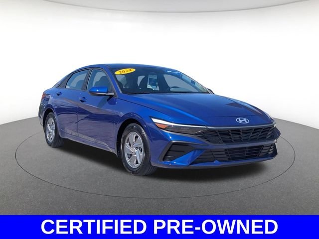 Certified Used 2024 Blue Hyundai SE image 1