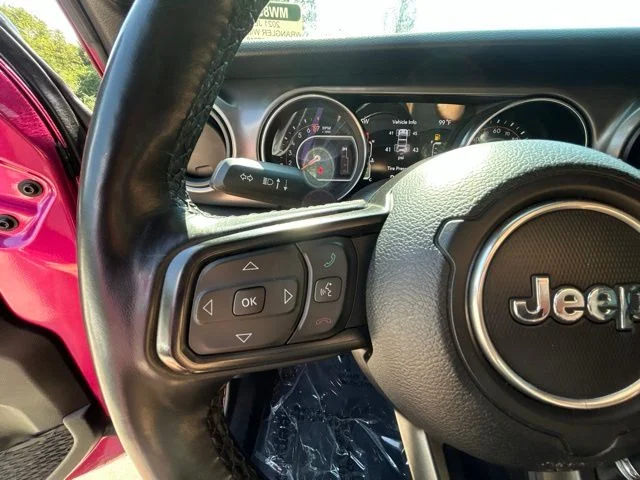 Used 2021 Red Jeep Unlimited Willys image 30