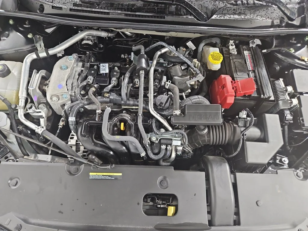 Certified Used 2025 Super Black Nissan SV image 22