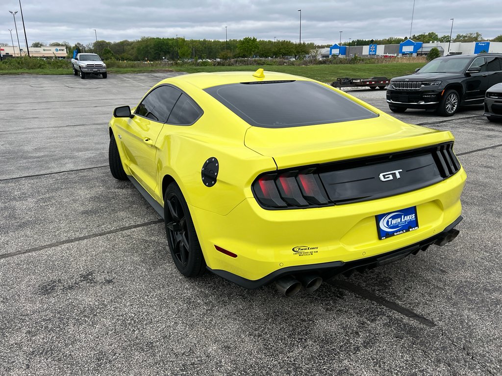 Used 2021 Grabber Yellow Ford GT Premium image 8