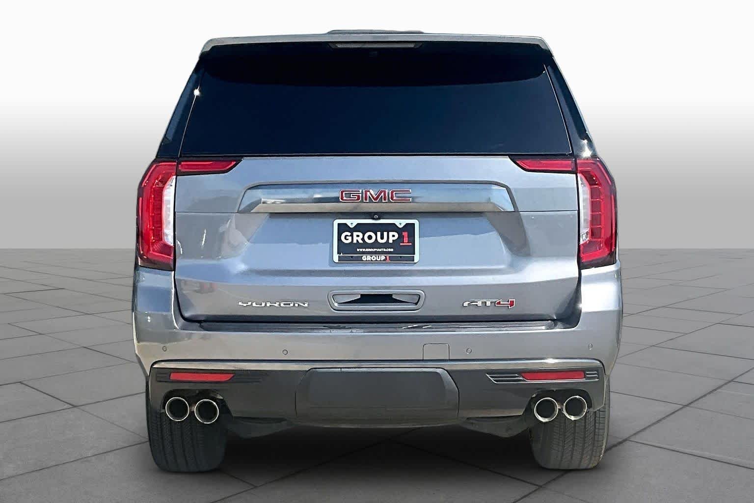 Used 2022 Satin Steel Metallic GMC AT4 image 9