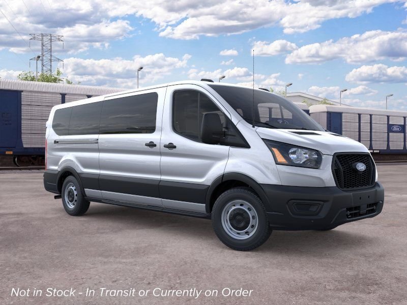New 2026 Ingot Silver Metallic Ford Passenger Van XL image 7